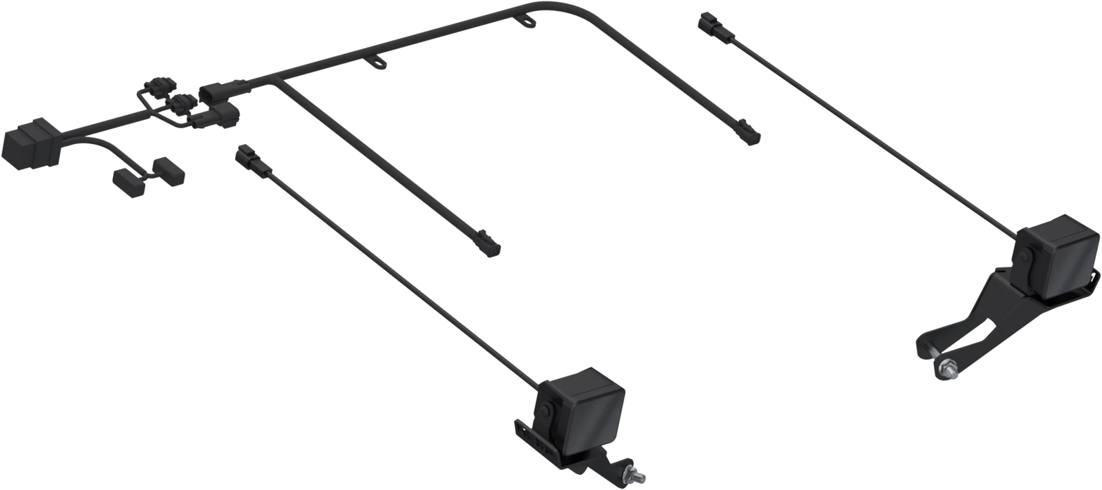 Acc Light Kit for Polaris Snowmobile (2021) - Flood Beam