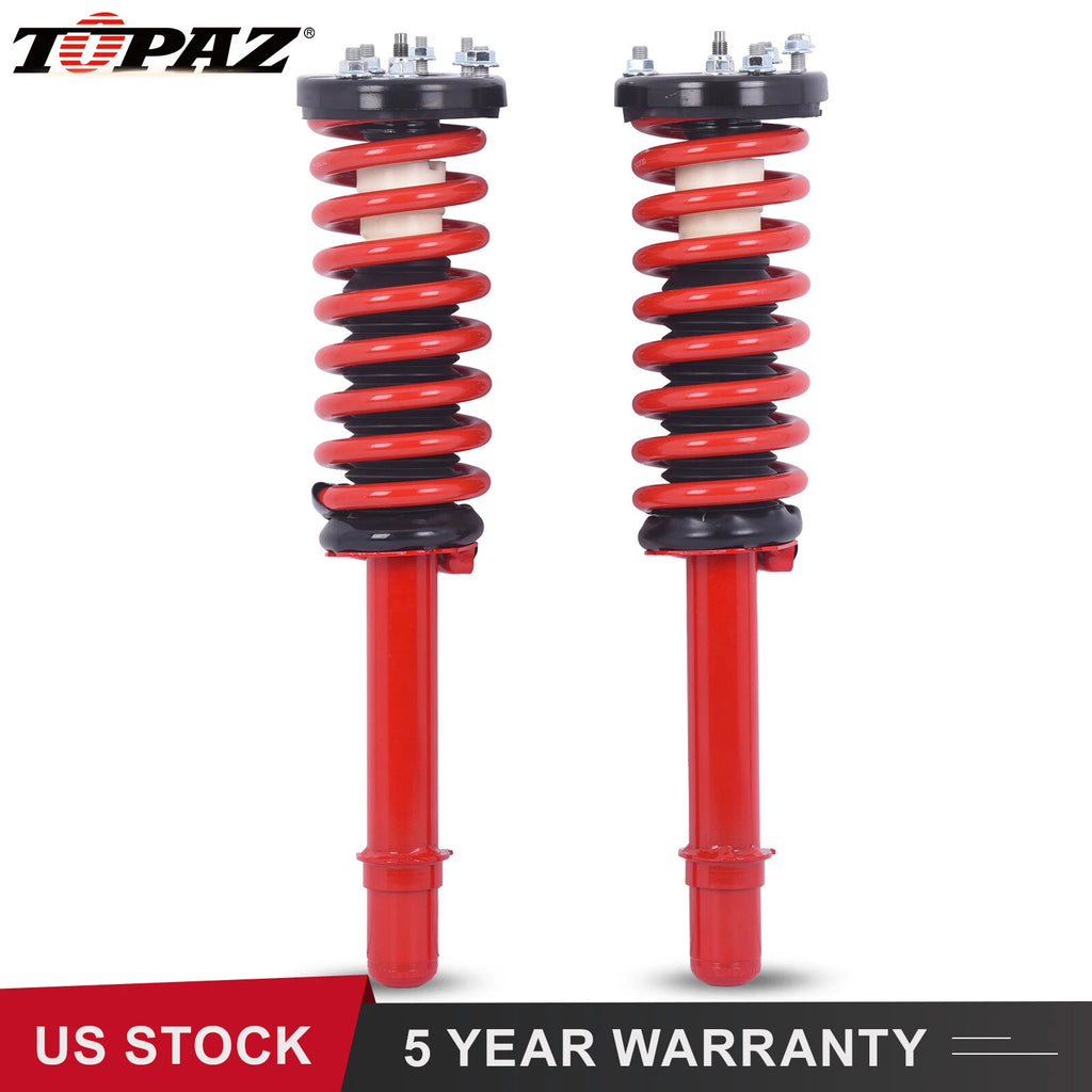 2X Front Complete Shock Struts Assembly for Honda Accord (2003-2007)