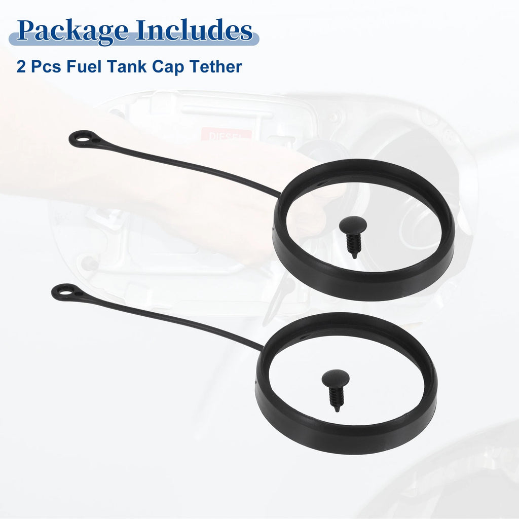 2X Fuel Tank Cap Tether for Mercedes-Benz E320 (2003–2005) No.A2214700605