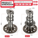 Intake Exhaust Camshaft + Cam Timing Chain for Kawasaki KFX 400 (2003–2006)