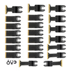 22-Piece Titanium Oscillating Saw Blades Kit for Multitool (Universal)
