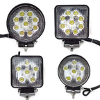 18W 27W LED Off Road Work Light for SUV Car (12V 24V)