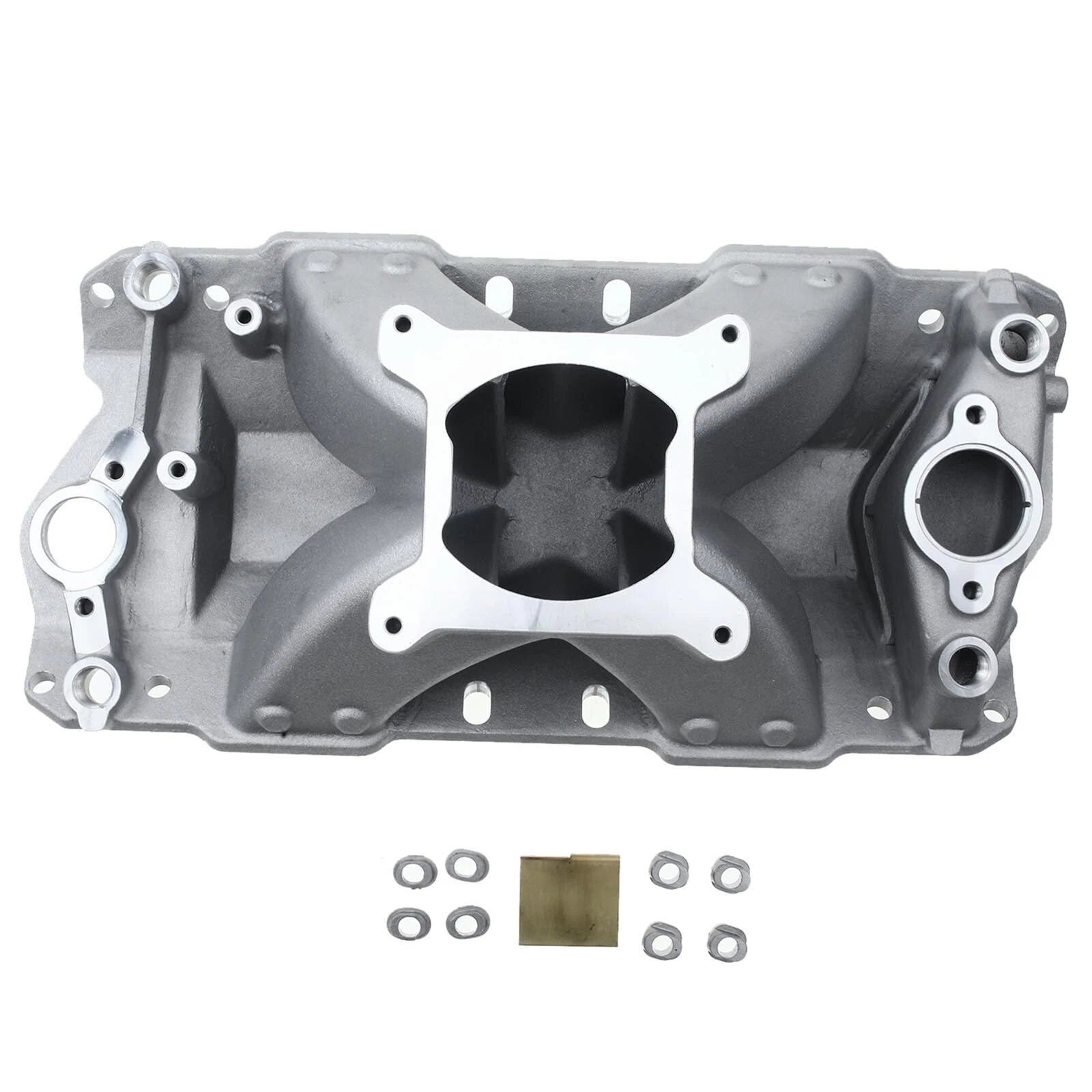 Single Plane High Rise Intake Manifold for Chevy SBC 350 (1969–1995)