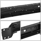 Front Painted Black Stamped Steel Lower Radiator Support for Nissan Titan (2017–2024)