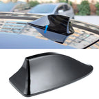Glossy Black Shark Fin Antenna Cover for Universal Vehicles
