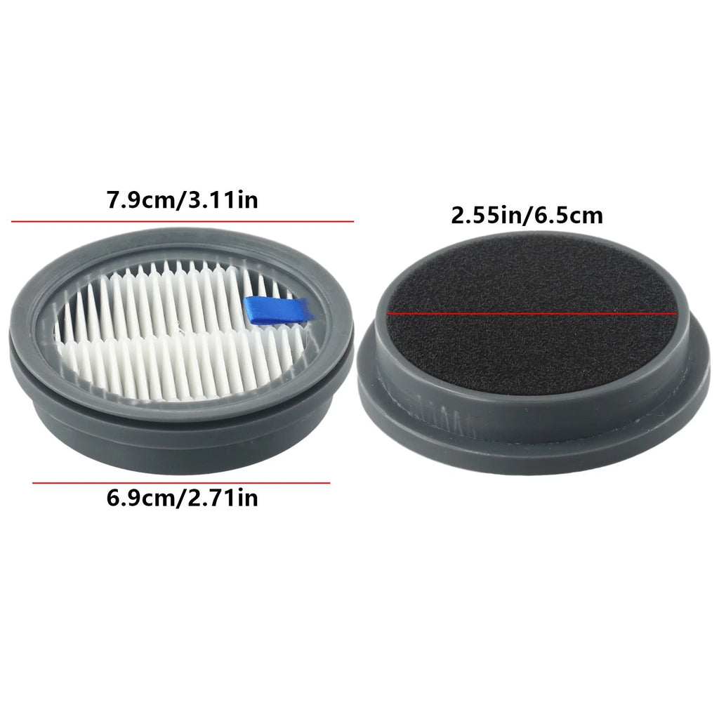 HEPA Filter Set for Homany SmartVac 12 (6-Piece)