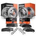 Disc Brake Rotors & Ceramic Pads for Buick Regal (2011–2017)