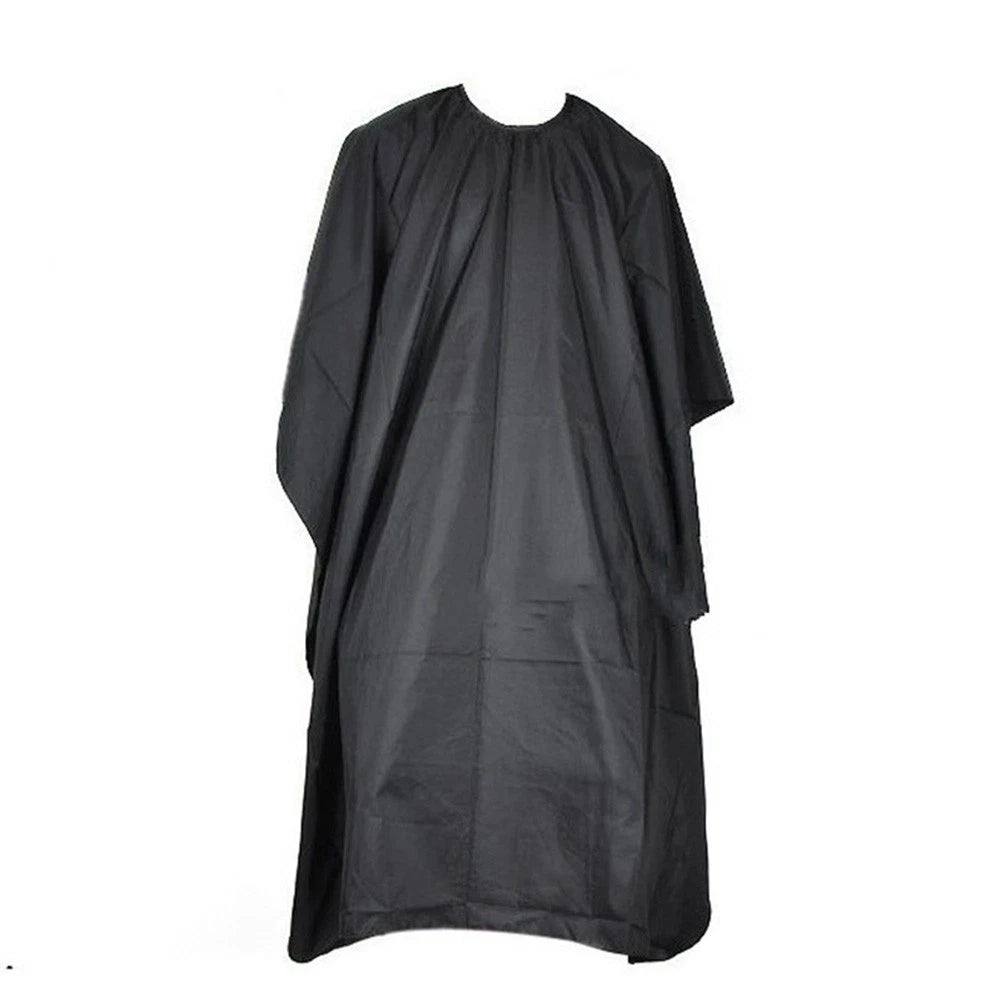 Waterproof Hair Cape for Salon Protection (140x90cm) - Black