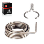 Kick Starter Return Spring & Clip for Yamaha Blaster YFS200 (1988–2006)