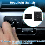 2X Headlight Switch for Chevrolet Silverado 1500 (2003–2007) No.19381535
