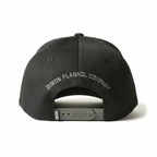 Snapback Hat for Men - Black Gray Adjustable (One Size)