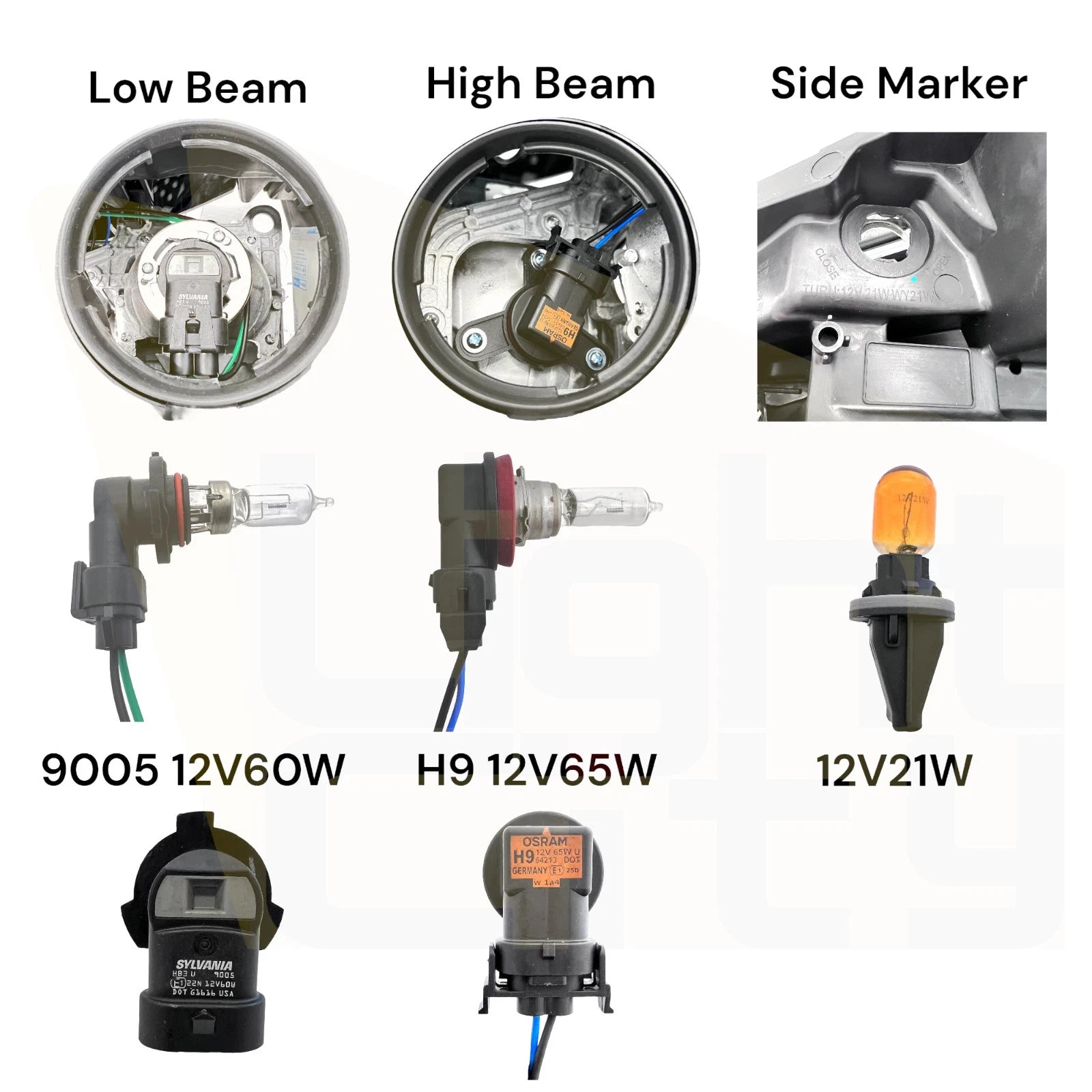 Halogen Headlight w/LED DRL for Chevy Trailblazer (2021–2023)