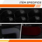 3D LED C-Bar Tail Light for Dodge Ram Pickup (1994–2002)