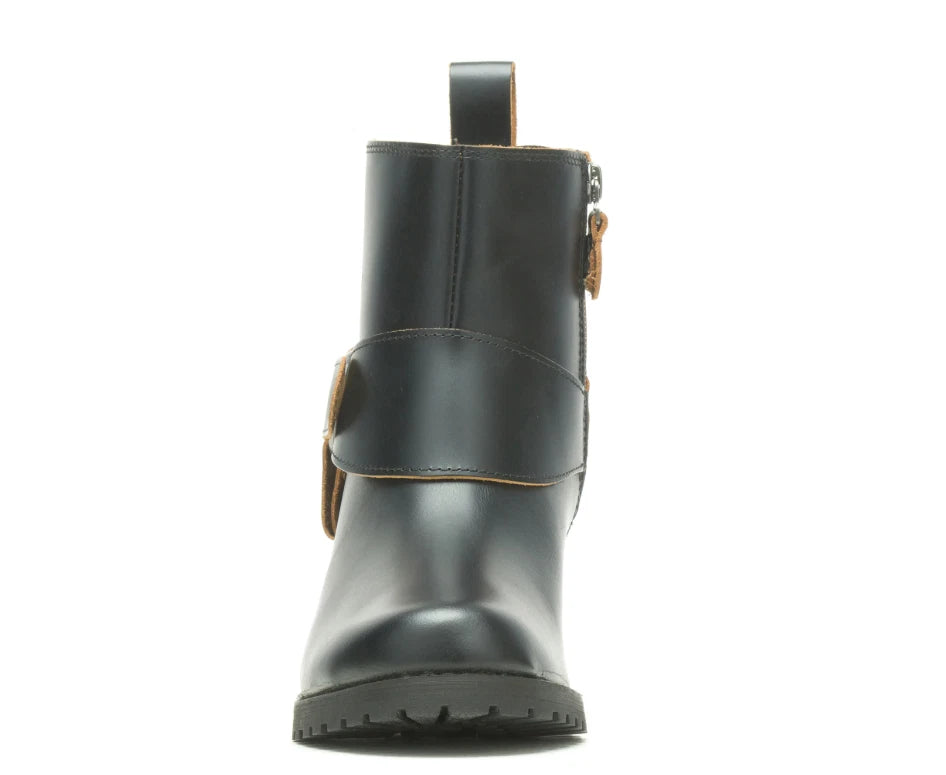 Harley-Davidson Women's Lalanne Black Motorcycle Harness Boots Size 8.5 (D84686)