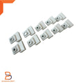 10 x Glass Door Window Track Clips for Holden Rodeo TF Ute (88-02)