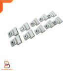 10 x Glass Door Window Track Clips for Holden Rodeo TF Ute (88-02)