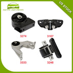 Set of 4 Engine Motor Mounts for Dodge Journey V6 3.6L