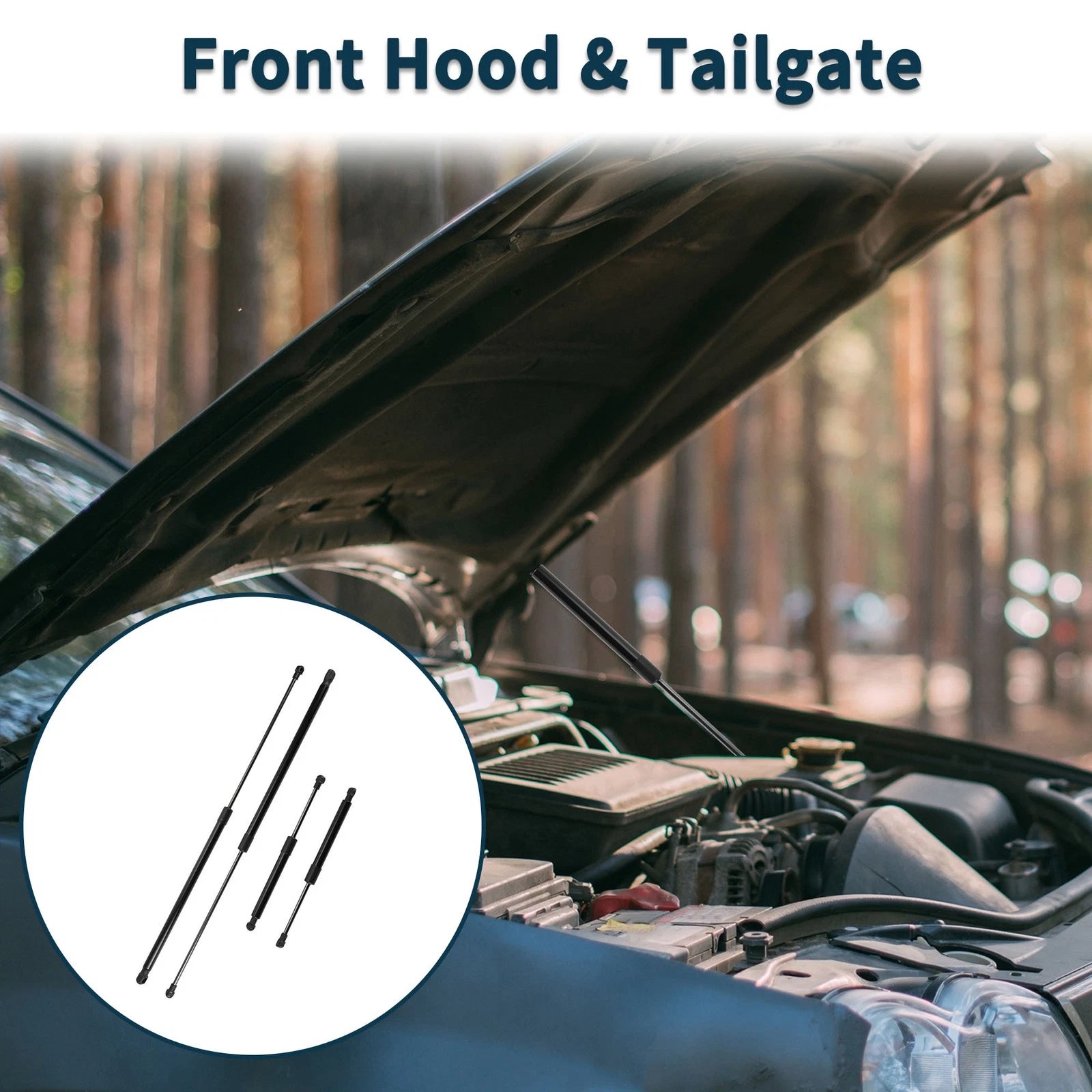 Lift Supports Struts No. 51247016186 for BMW Z4 (2003–2008)