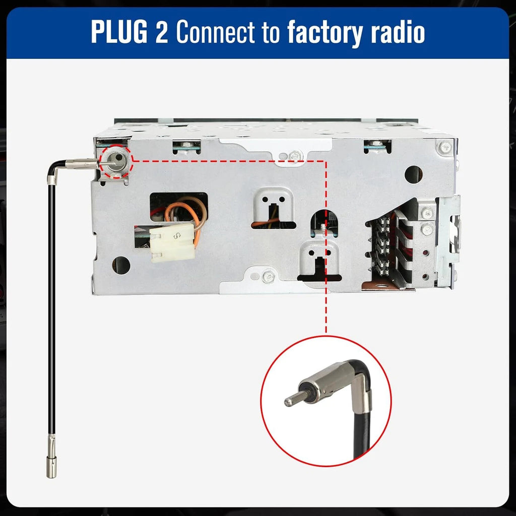 Antenna Adapter for Chevy Malibu Express (1997–2007)