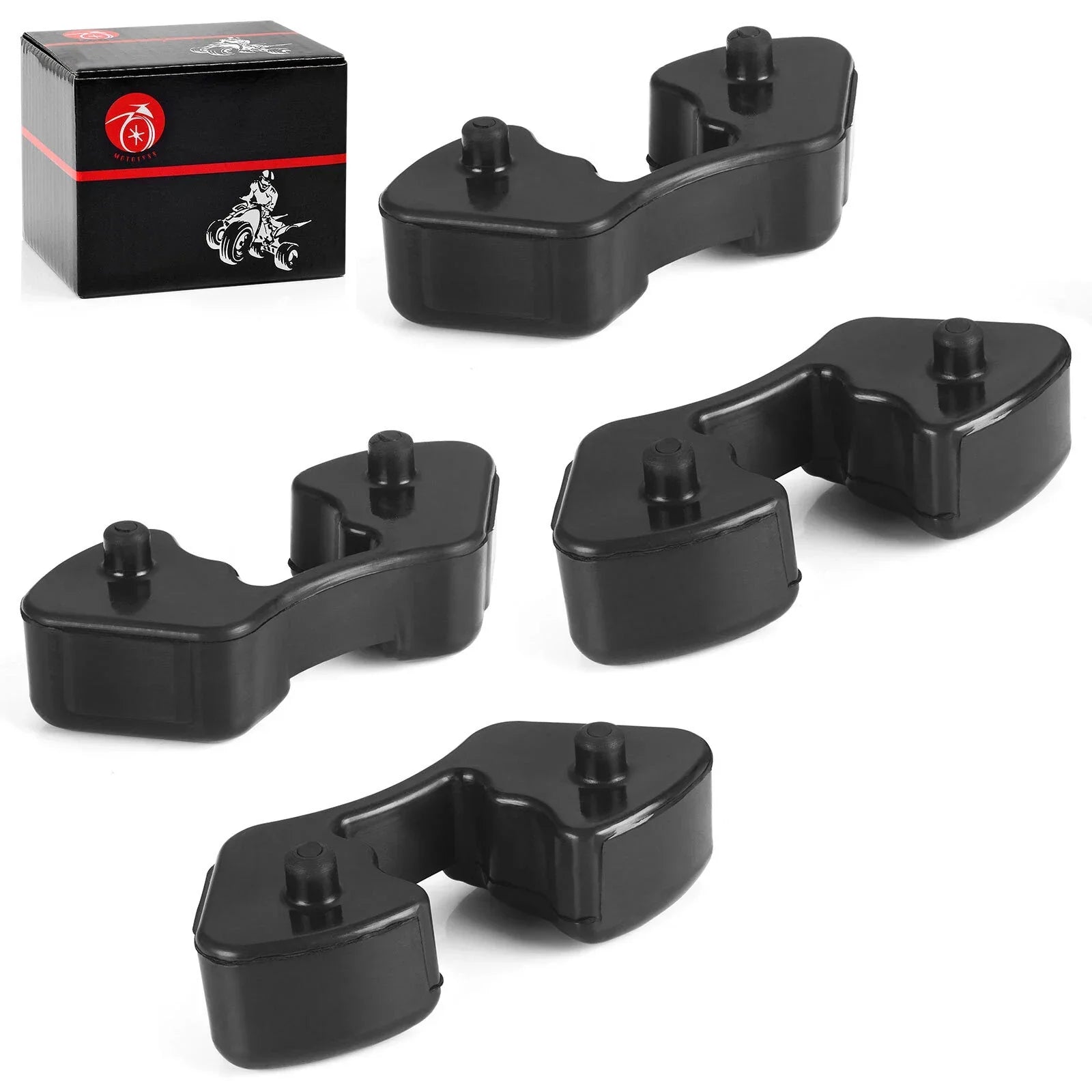 4x Rear Wheel Rim Dampers for Kawasaki Ninja ZX6R ZX7R ZX9R