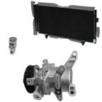 AC Compressor Kit With Condenser for Subaru XV Crosstrek 2.0L (2014–2017)