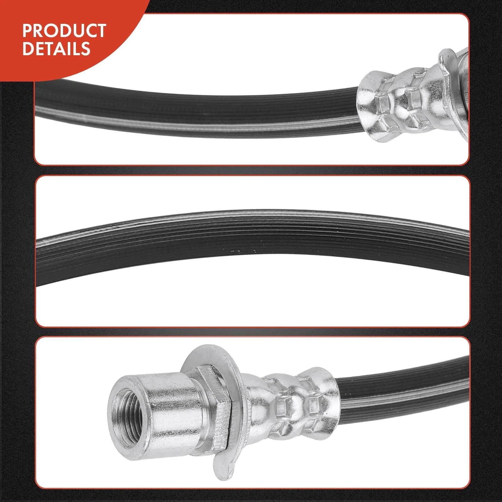 Rear Inner Brake Hydraulic Hose for Chevy Silverado 3500 HD (2015–2016)