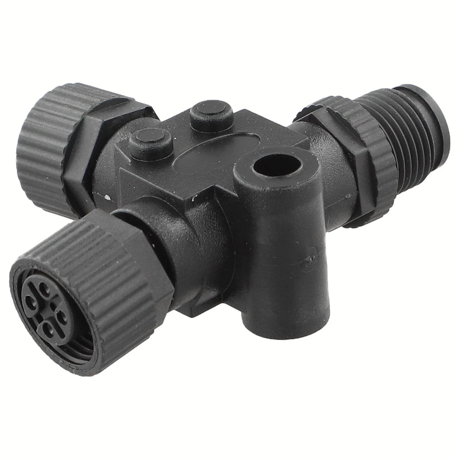 3 Way T Splitter for NMEA 2000 Marine Connector M125P (IP67 Rated)
