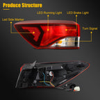 Outer Left Tail Light Assembly for Chevrolet Trailblazer (2021–2025)