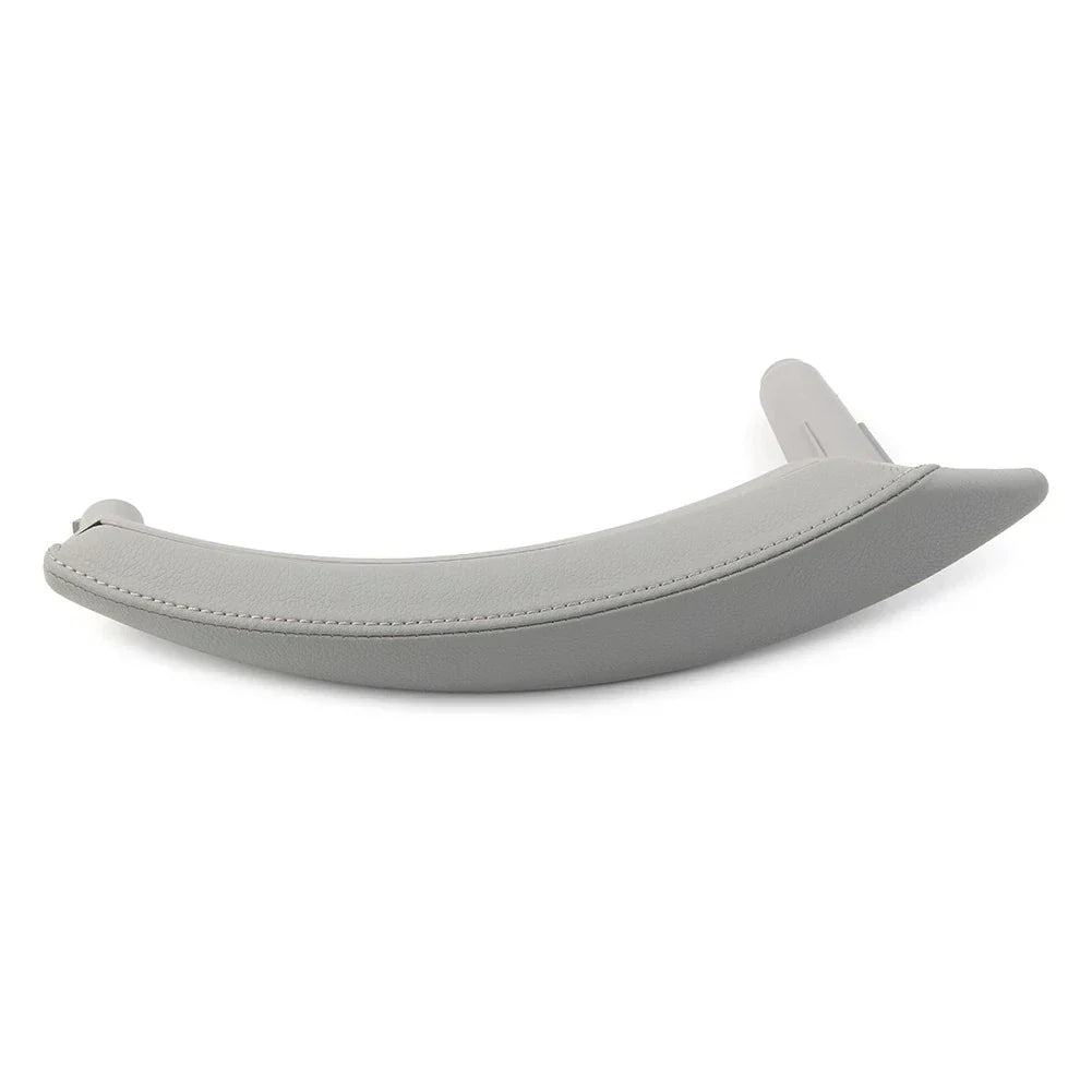 1 x Right Side Door Trim Pull Handle Real Leather for BMW X5 X6 (2007-2013)