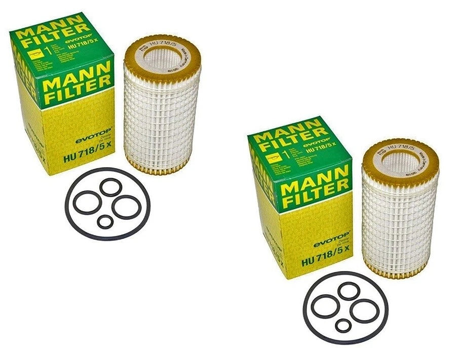 Set of 2 Engine Oil Filters for MB W203 W204 Chrysler Dodge (2000–2010)