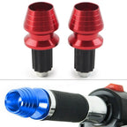 7/8" CNC Aluminum Bar End Plugs for Motorcycle Handlebar