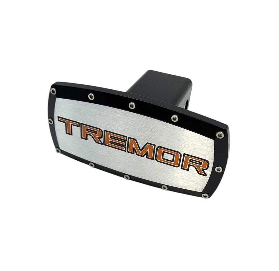 Tow Hitch Cover with Allen Bolts for Ford Orange Tremor 2 Inch Receiver (2019–2023)