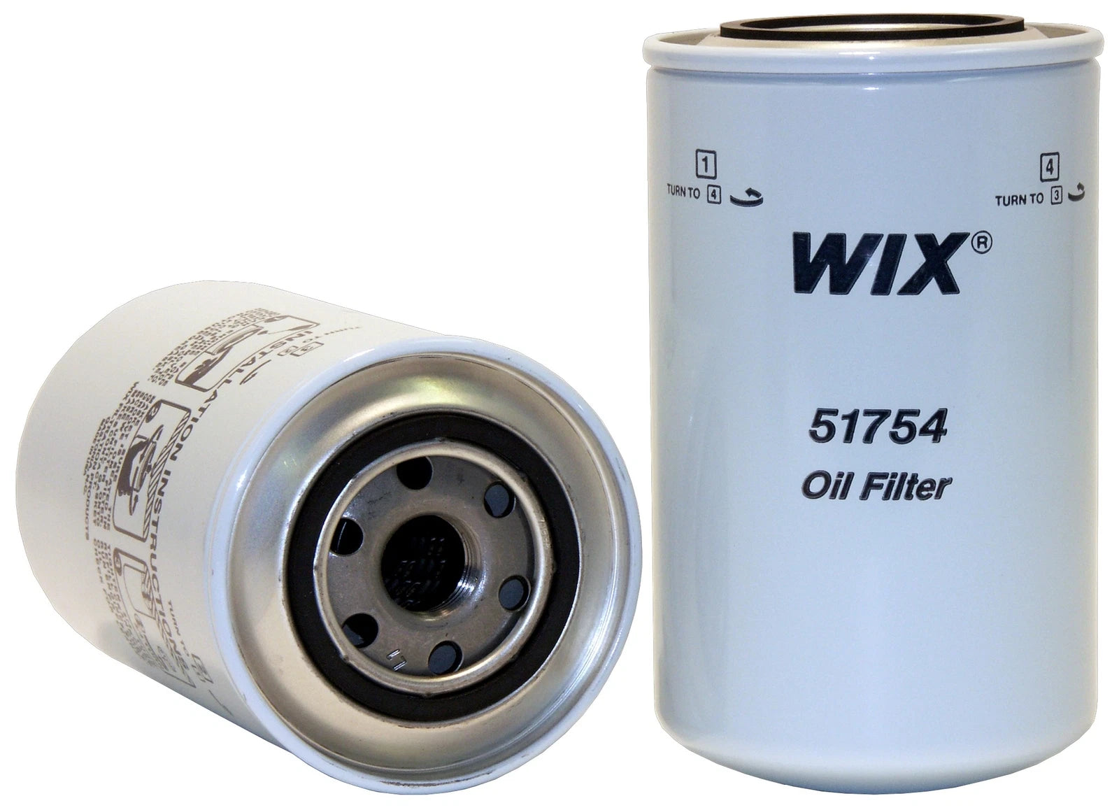 WIX Engine Oil Filter 51754 for Various Makes and Models