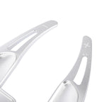 Pair Silver Tone Steering Wheel Shift Paddle for Mercedes Benz AMG A45 (2014)