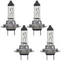 Set of 4 Hella H7 Halogen Bulbs (12V - 55W) (PX26d) High/Low Beam for Cars