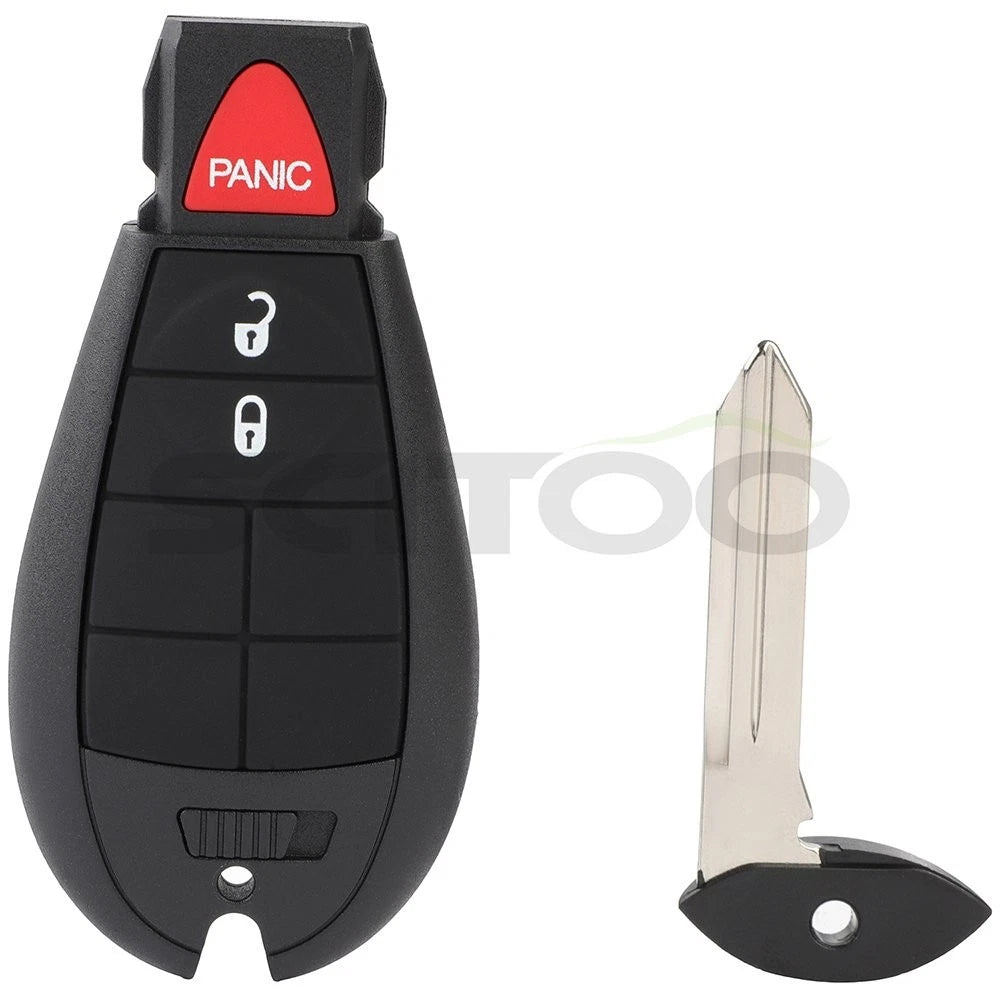 2 Keyless Entry Remote Fob for Chrysler Town and Country (2010–2013)