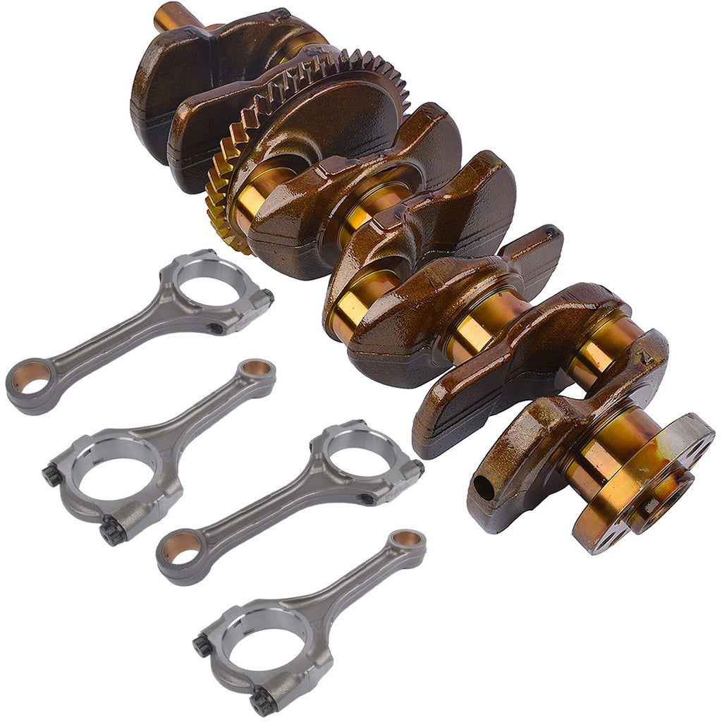 Engine Crankshaft + Connecting Rods for Toyota Camry RAV4 Scion tC XB (2002–2015) 2AZ-FE