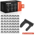 50Pcs Steel Brake Hose Retainer Clips for Ford Taurus (1986–2007)