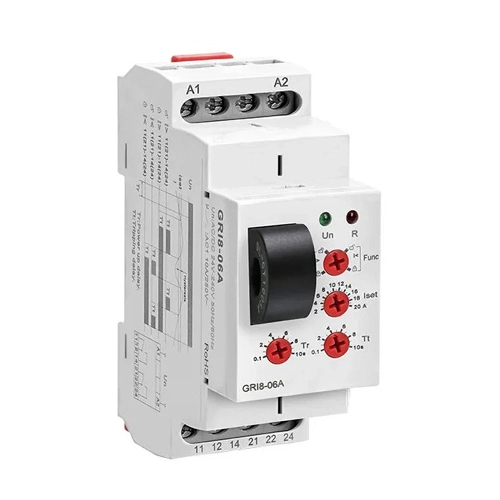 AC Current Relay GRI8-06A for Rail Switch Heating and Motor Monitoring
