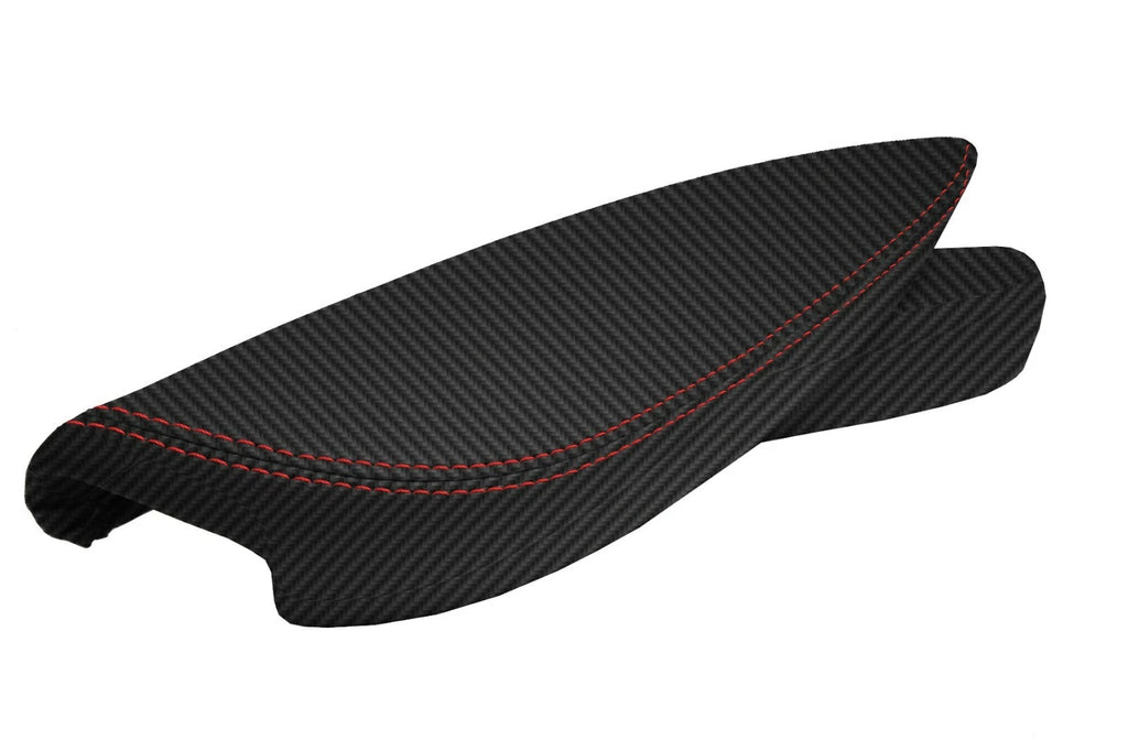 Carbon Fiber Armrest Door Panel Cover for Mini Cooper R55 R56 (2007–2015)