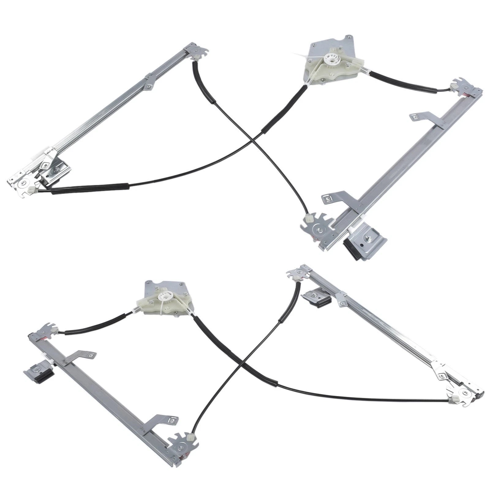 2X Front Window Regulator W/o Motor for Mercedes G-Class W463 (1990–2023)