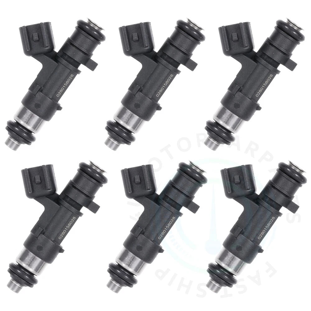 Set of 6 Fuel Injectors for Chrysler 300 (2005–2010) 2.7L 3.5L