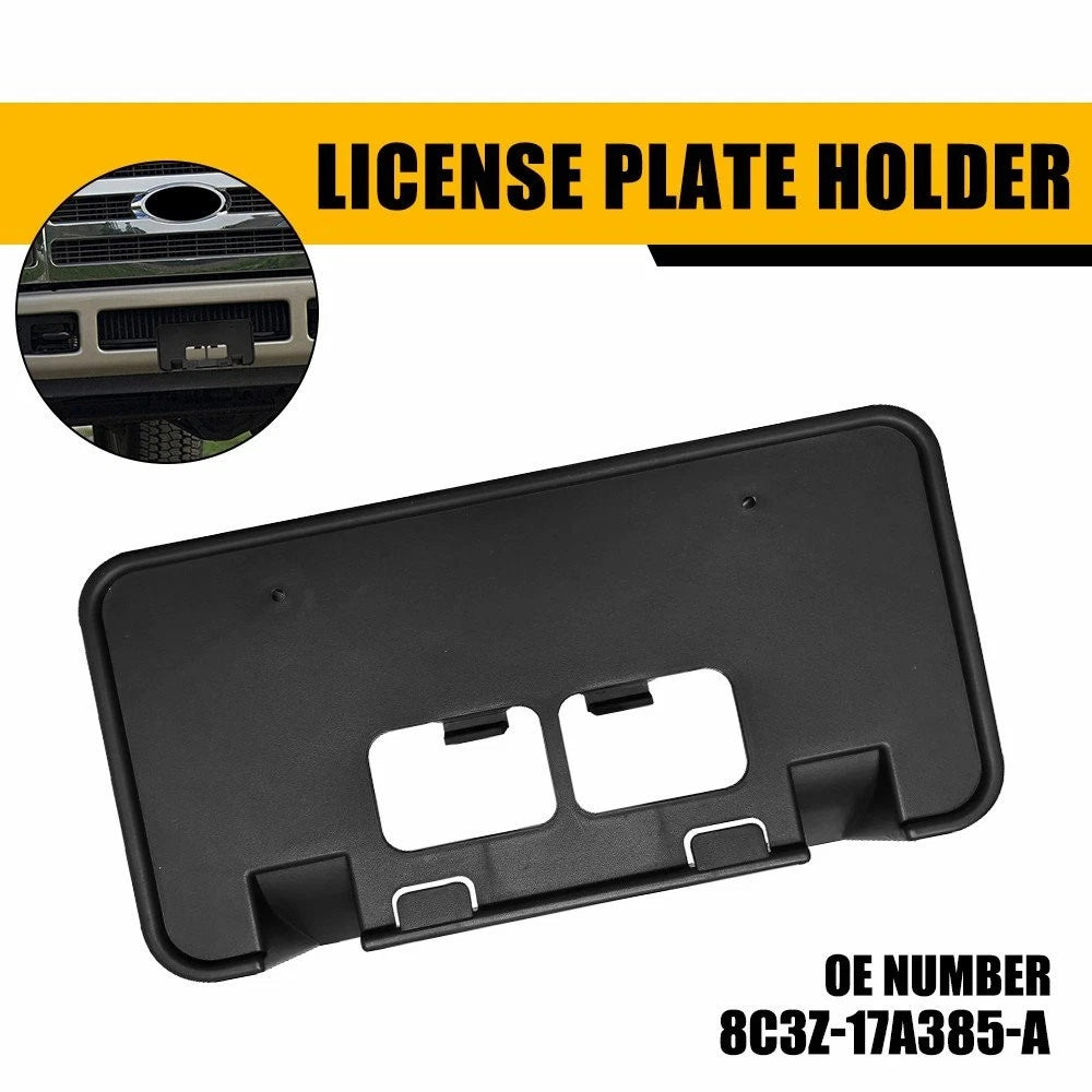 Front License Plate Tag Frame Bracket for Ford F450 F550 Super Duty (2008–2010)