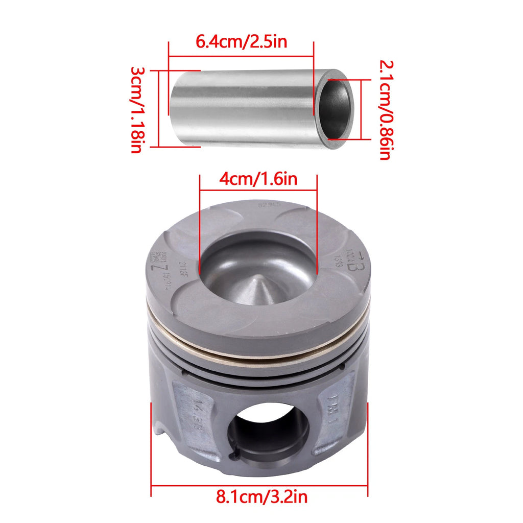 Engine Pistons Gasket Bearings Valves Kit for Ram 1500 (2014–2023)