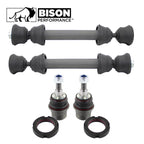 4pc Rear Stabilizer Bar Link & Lower Ball Joint Kit for Mercedes W163