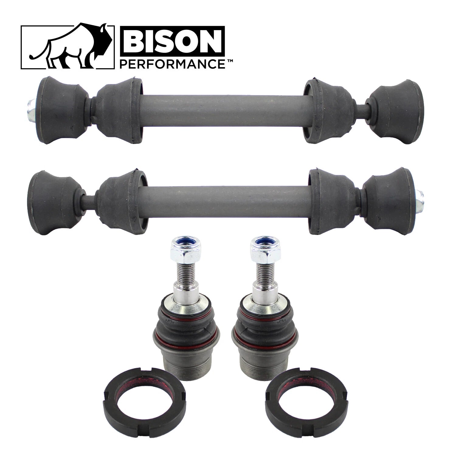 4pc Rear Stabilizer Bar Link & Lower Ball Joint Kit for Mercedes W163