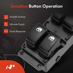 Power Window Switch for Kia Rio/Rio5 (2007–2010)