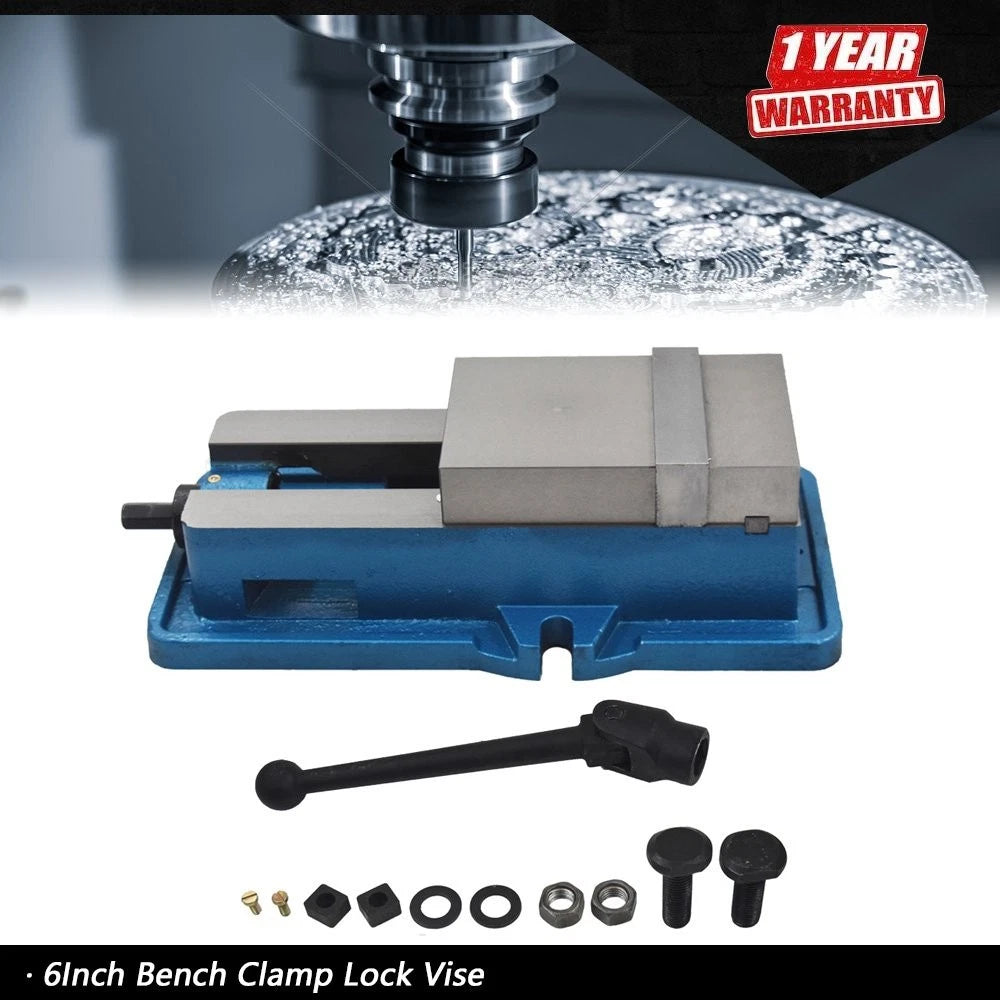 6'' Precision Milling Drilling Machine Clamp for CNC Vise