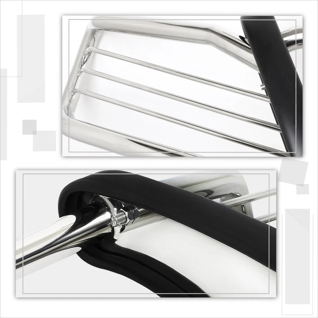 Front Bumper Brush Grille Guard Protector Chrome for Explorer/Mountaineer (1995–2001)