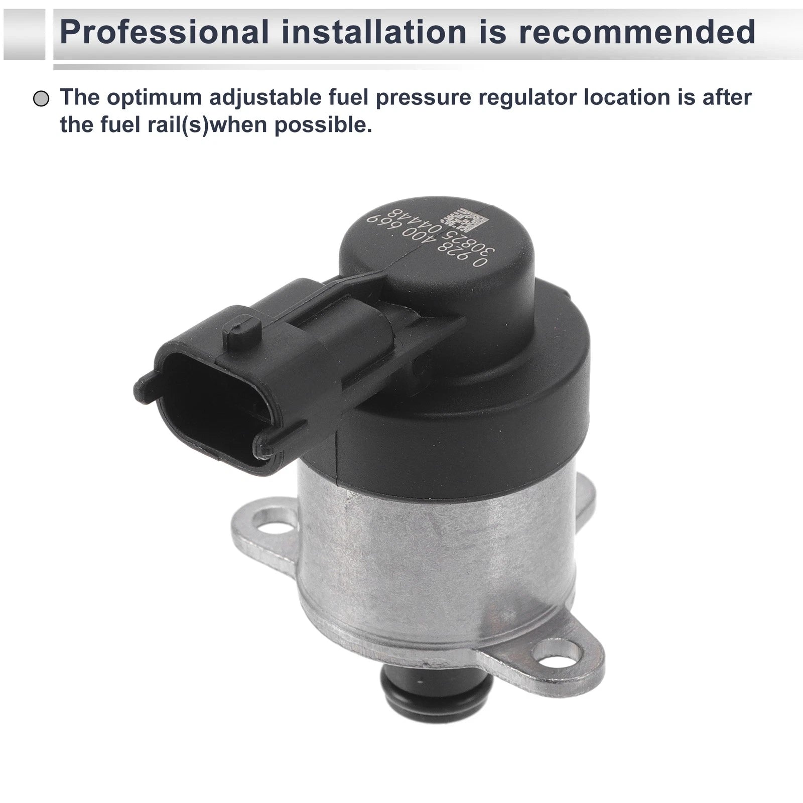 Fuel Pressure Regulator for Chevrolet Nubira (2007–2011) No. 96440341 Metal 20-70 Psi